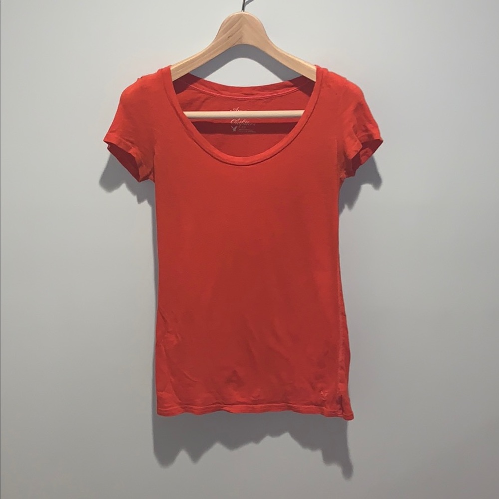 Red American Eagle Tee Shirt